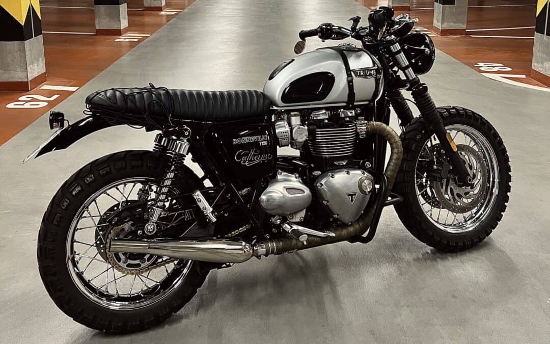 Triumph Bonneville T120 Aluminium Silver 2018