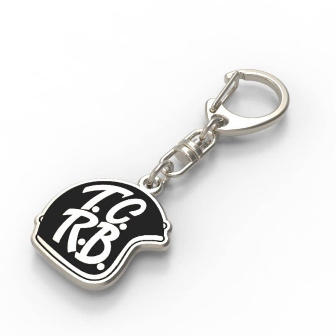 TCRB Triumph Classics Riders Bohemia Triumph přívěsek na klíček Merch klubové předměty