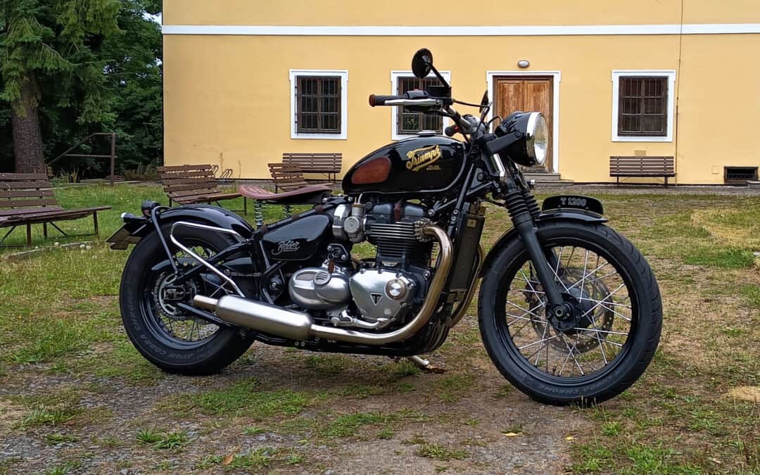 Triumph Boneville Bobber 1200, rok 2017